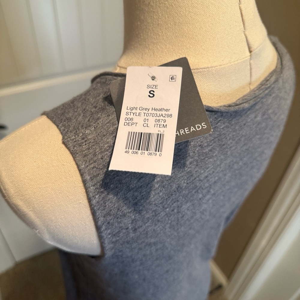 Gray Tank Top with Yellow Text - Picture 4 of 4